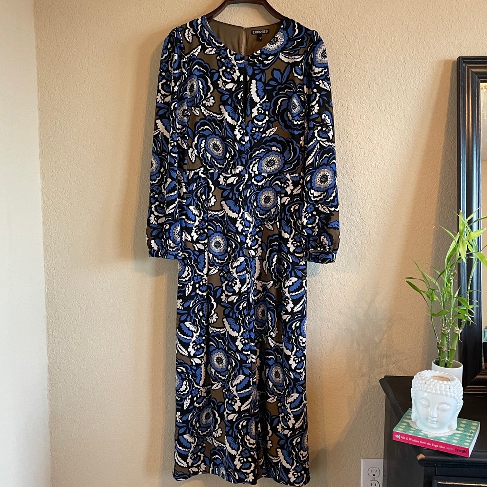 Retro Floral Jumpsuit